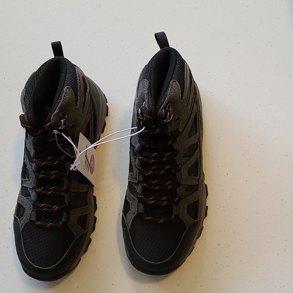 Boys Patsy hiking boots black